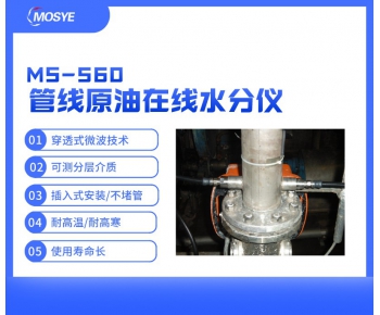管線原油在線水分測(cè)量儀MS-560